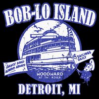 Boblo Island (Vintage Look) Detroit Michigan Toddler T-Shirt