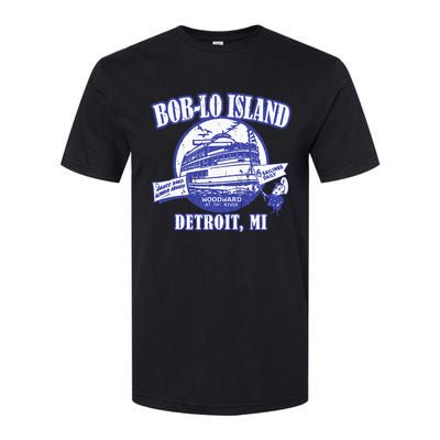 Boblo Island (Vintage Look) Detroit Michigan Softstyle® CVC T-Shirt