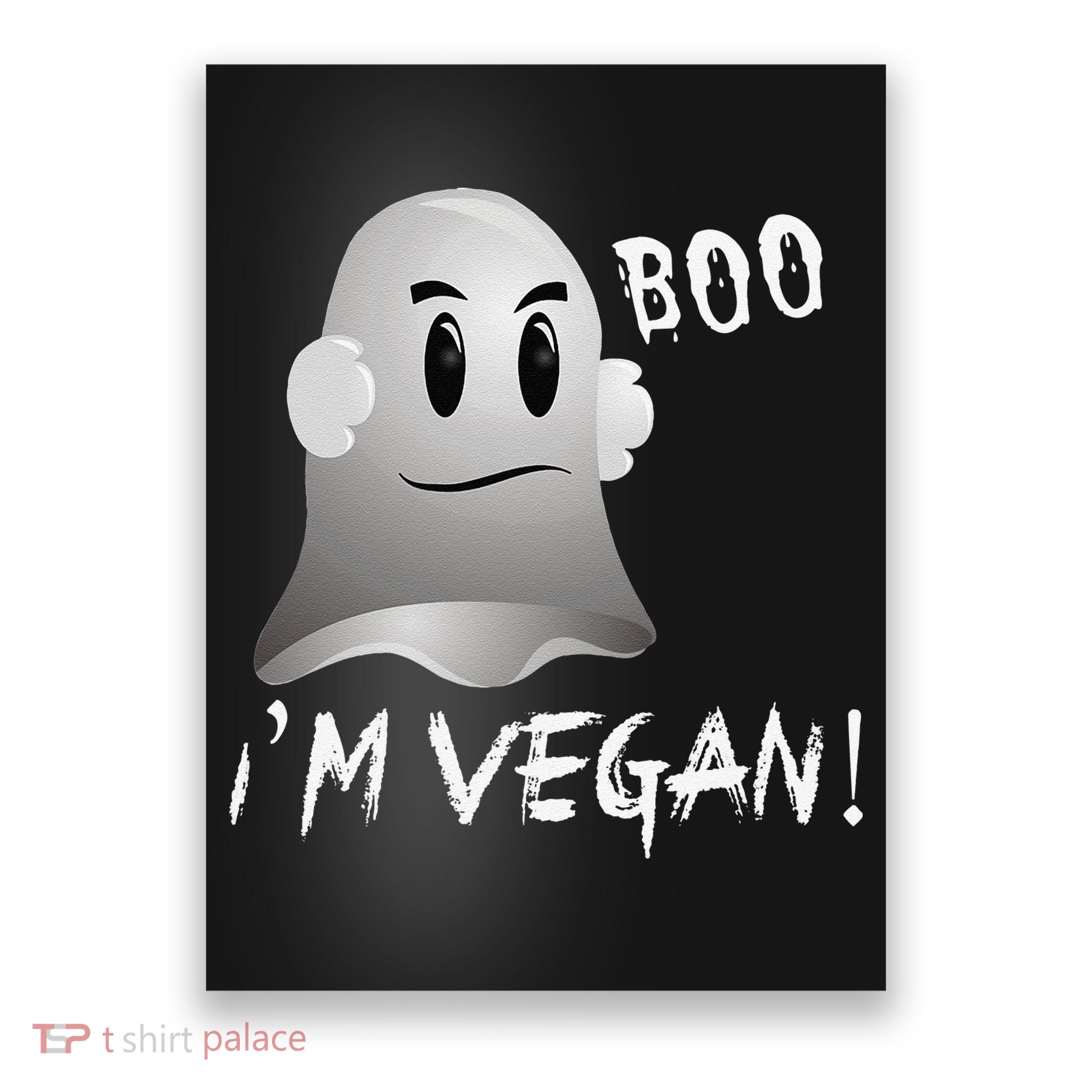 Boo Im Vegan! Halloween Costume Fun For Everyone Poster