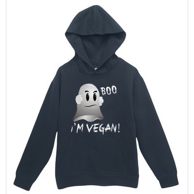 Boo Im Vegan! Halloween Costume Fun For Everyone Urban Pullover Hoodie