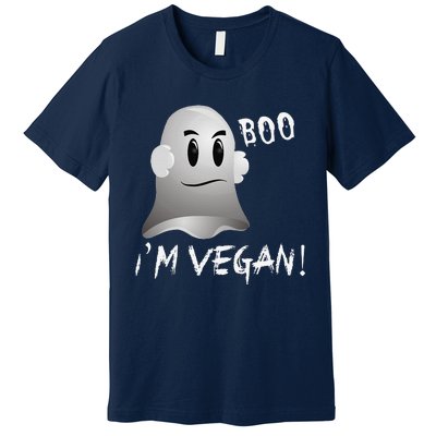 Boo Im Vegan! Halloween Costume Fun For Everyone Premium T-Shirt