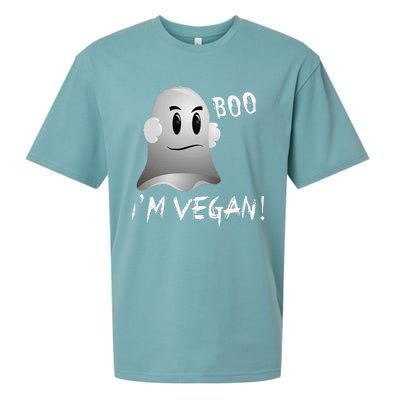 Boo Im Vegan! Halloween Costume Fun For Everyone Sueded Cloud Jersey T-Shirt