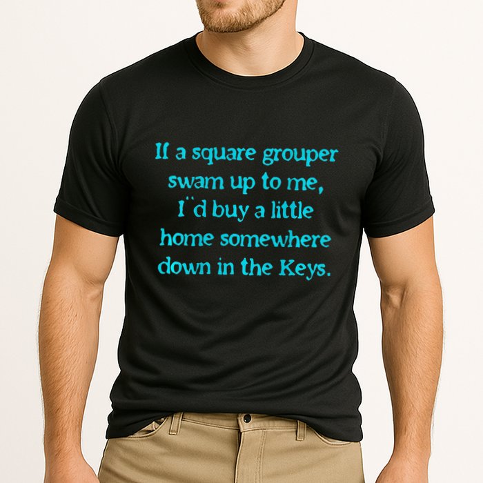 Bone Island Vibes Square Grouper Cooling Performance Crew T-Shirt