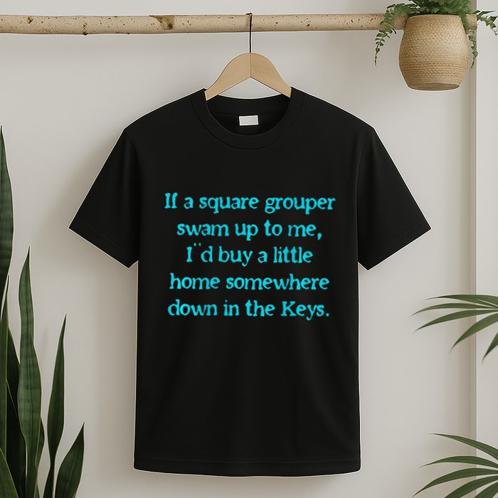Bone Island Vibes Square Grouper T-Shirt