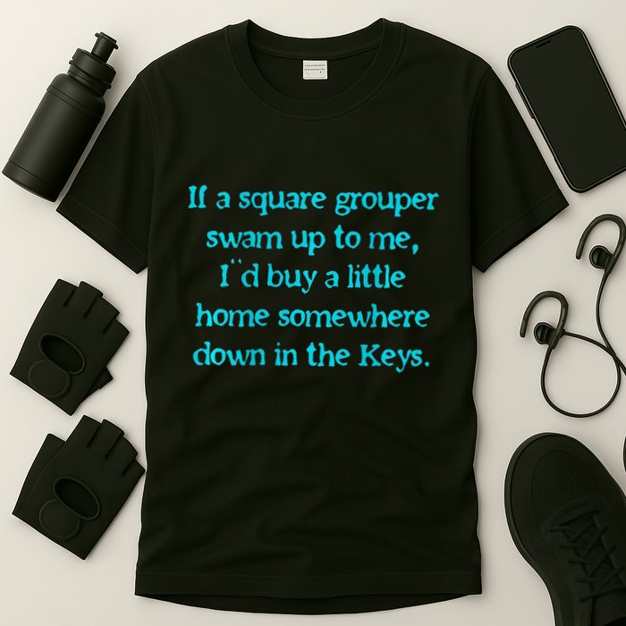 Bone Island Vibes Square Grouper T-Shirt