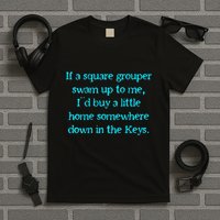 Bone Island Vibes Square Grouper T-Shirt