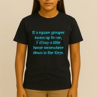 Bone Island Vibes Square Grouper T-Shirt