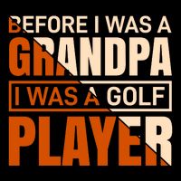 Before I Was A Grandpa I Was A Golf Player 16 in Basic Backpack