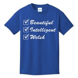 Beautiful Intelligent Welsh Gift Kids T-Shirt