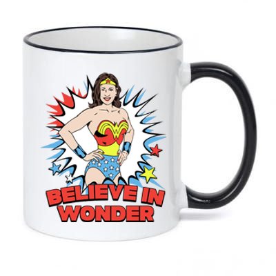 Believe In Wonder Kamala Harris 2024 11oz Black Color Changing Mug