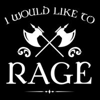 Barbarian I Would Like To Rage Backpack