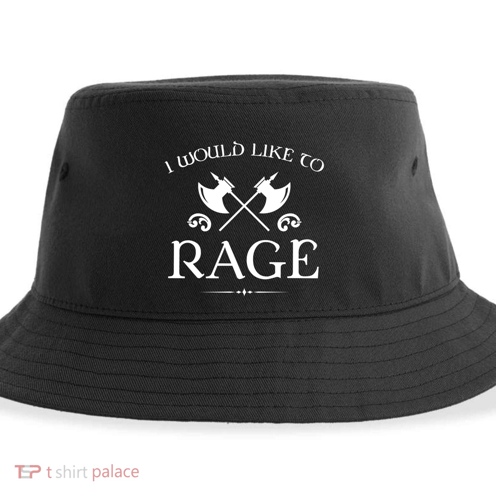 Barbarian I Would Like To Rage Sustainable Bucket Hat