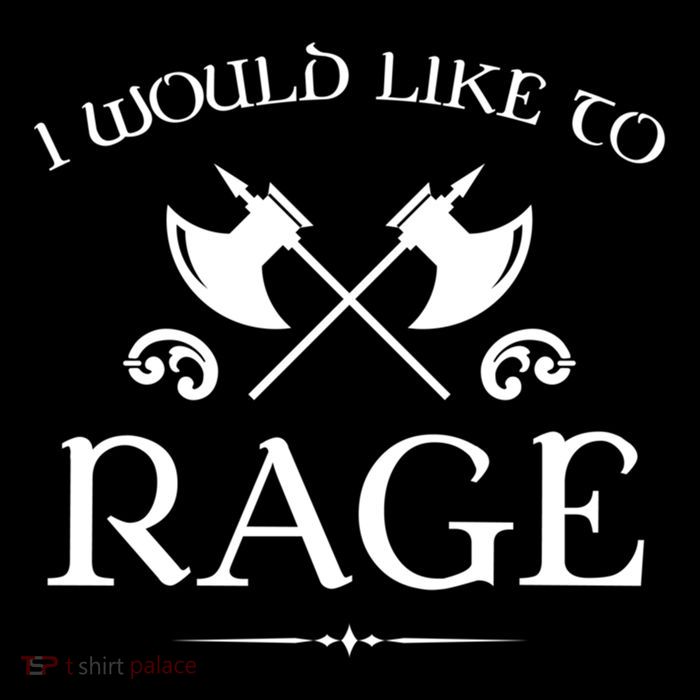 Barbarian I Would Like To Rage Sustainable Bucket Hat