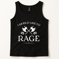 Barbarian I Would Like To Rage Tank Top