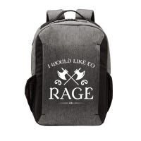 Barbarian I Would Like To Rage Vector Backpack