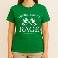 Barbarian I Would Like To Rage T-Shirt