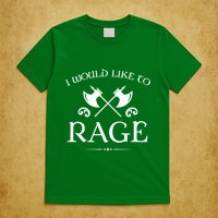 Barbarian I Would Like To Rage T-Shirt