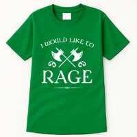 Barbarian I Would Like To Rage Tall T-Shirt