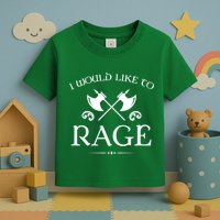 Barbarian I Would Like To Rage Toddler T-Shirt