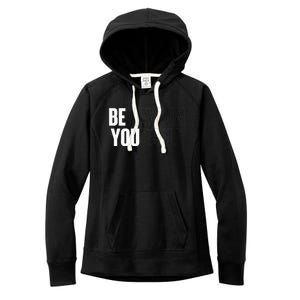 Believe In Yourself Motivational Quote Inspiration Positive Women's Fleece Hoodie