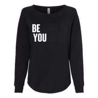 Believe In Yourself Motivational Quote Inspiration Positive Womens California Wash Sweatshirt