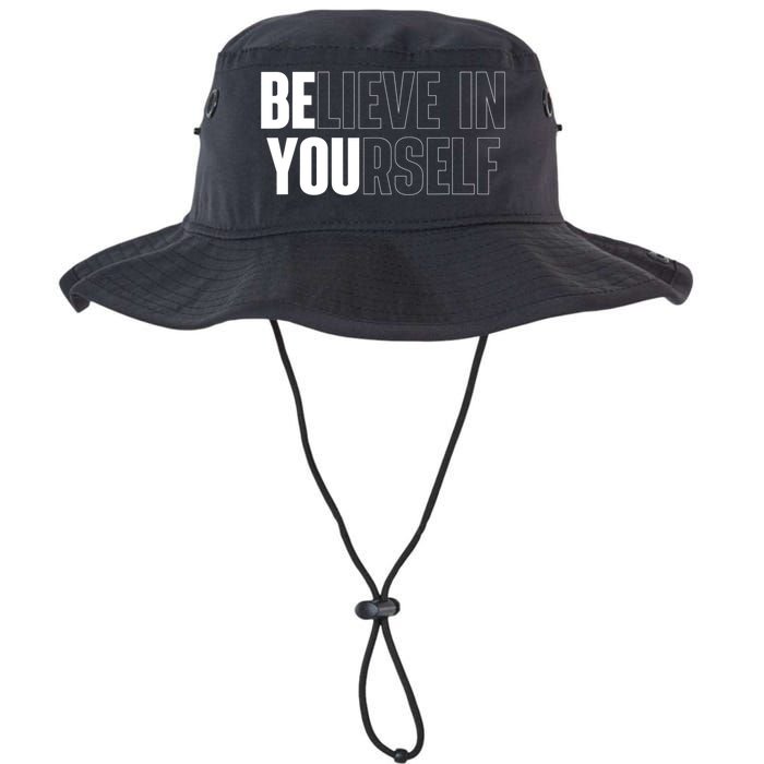 Believe In Yourself Motivational Quote Inspiration Positive Legacy Cool Fit Booney Bucket Hat