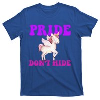 Believe In Your : Pride DonT Hide Unicorn Lgbtq+ Cute Gift T-Shirt