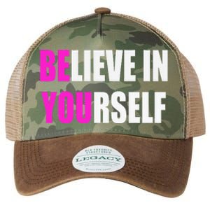 Believe In Yourself Motivational Inspirational Novelty Item Legacy Tie Dye Trucker Hat