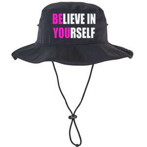 Believe In Yourself Motivational Inspirational Novelty Item Legacy Cool Fit Booney Bucket Hat