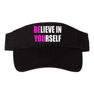 Believe In Yourself Motivational Inspirational Novelty Item Valucap Bio-Washed Visor