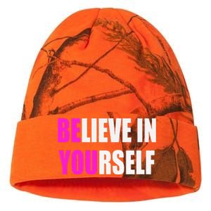 Believe In Yourself Motivational Inspirational Novelty Item Kati Licensed 12" Camo Beanie