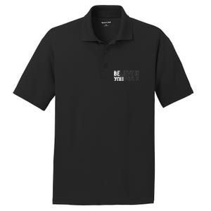 Believe In Yourself Positive Message Saying Inspirational Gift PosiCharge RacerMesh Polo