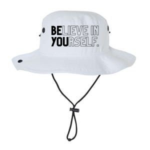 Believe In Yourself Positive Message Saying Inspirational Gift Legacy Cool Fit Booney Bucket Hat