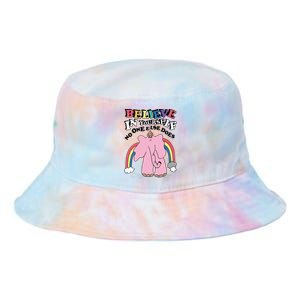 Believe In Yourself No One Else Does Tie Dye Newport Bucket Hat