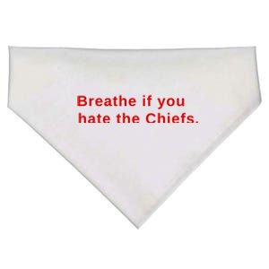 Breathe If You Hate The Chief S USA-Made Doggie Bandana