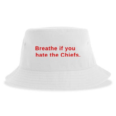 Breathe If You Hate The Chief S Sustainable Bucket Hat