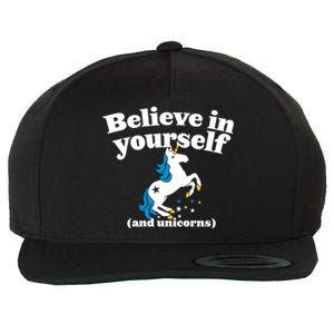 Believe In Yourself Wool Snapback Cap