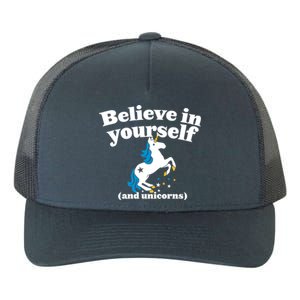 Believe In Yourself Yupoong Adult 5-Panel Trucker Hat