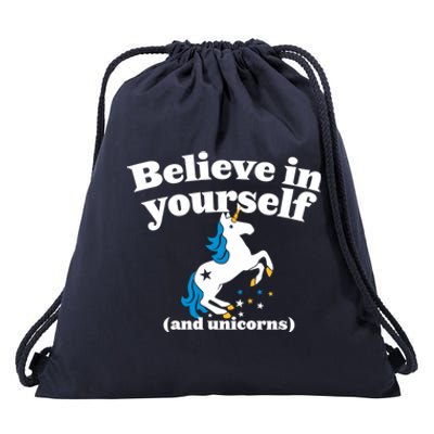 Believe In Yourself Drawstring Bag