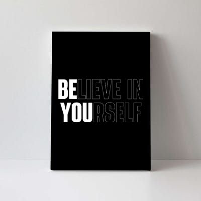 Believe In Yourself Motivational Quote Inspiration Positive Canvas