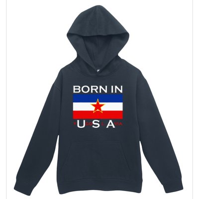 Born In Yugoslavia Funny Yugoslavia Balkans Urban Pullover Hoodie