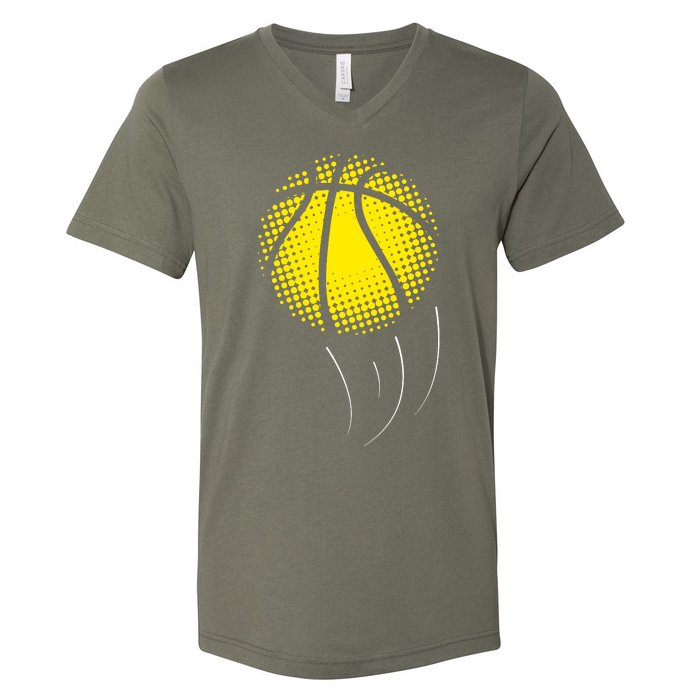 Basketball Is Your Life For Basketball Players Cool V-Neck T-Shirt