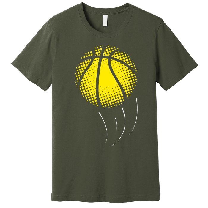 Basketball Is Your Life For Basketball Players Cool Premium T-Shirt