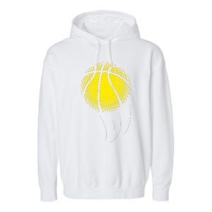 Basketball Is Your Life For Basketball Players Cool Garment-Dyed Fleece Hoodie