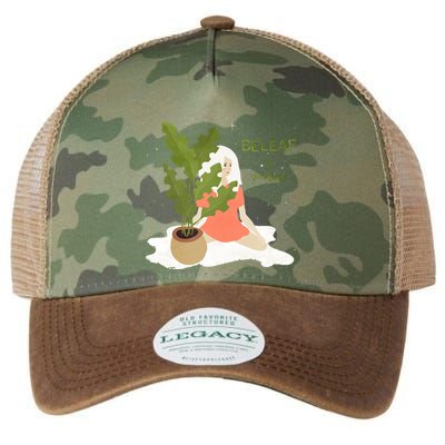 Beleaf In Yourself Legacy Tie Dye Trucker Hat