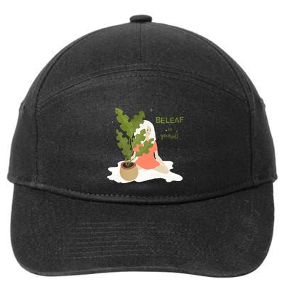Beleaf In Yourself 7-Panel Snapback Hat