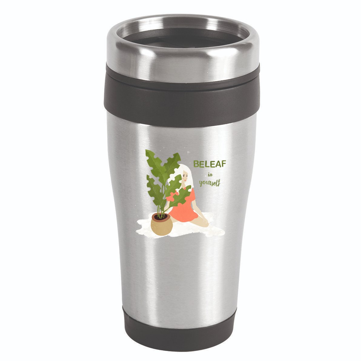Beleaf In Yourself 16oz Travel Tumbler
