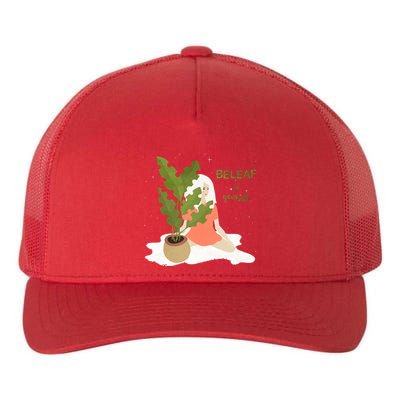 Beleaf In Yourself Yupoong Adult 5-Panel Trucker Hat