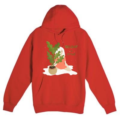 Beleaf In Yourself Premium Pullover Hoodie