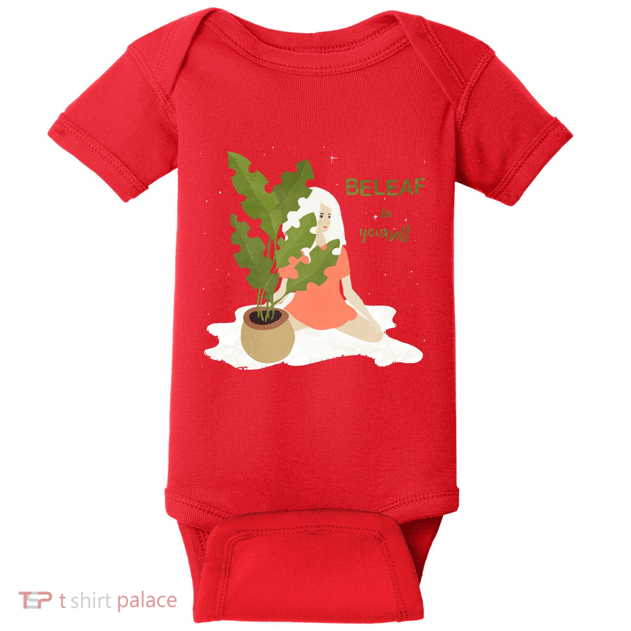 Beleaf In Yourself Baby Bodysuit